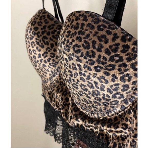 leopard pattern bustier - Picture 2 of 3